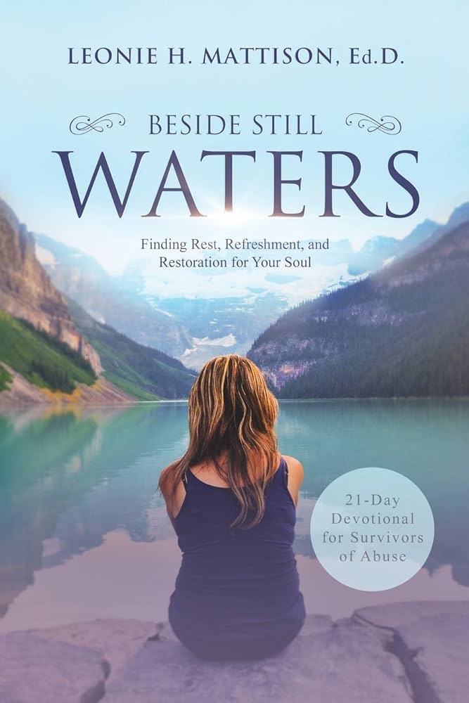 Book cover of Beside Still Waters, a Christian devotional for rest, healing, and restoration